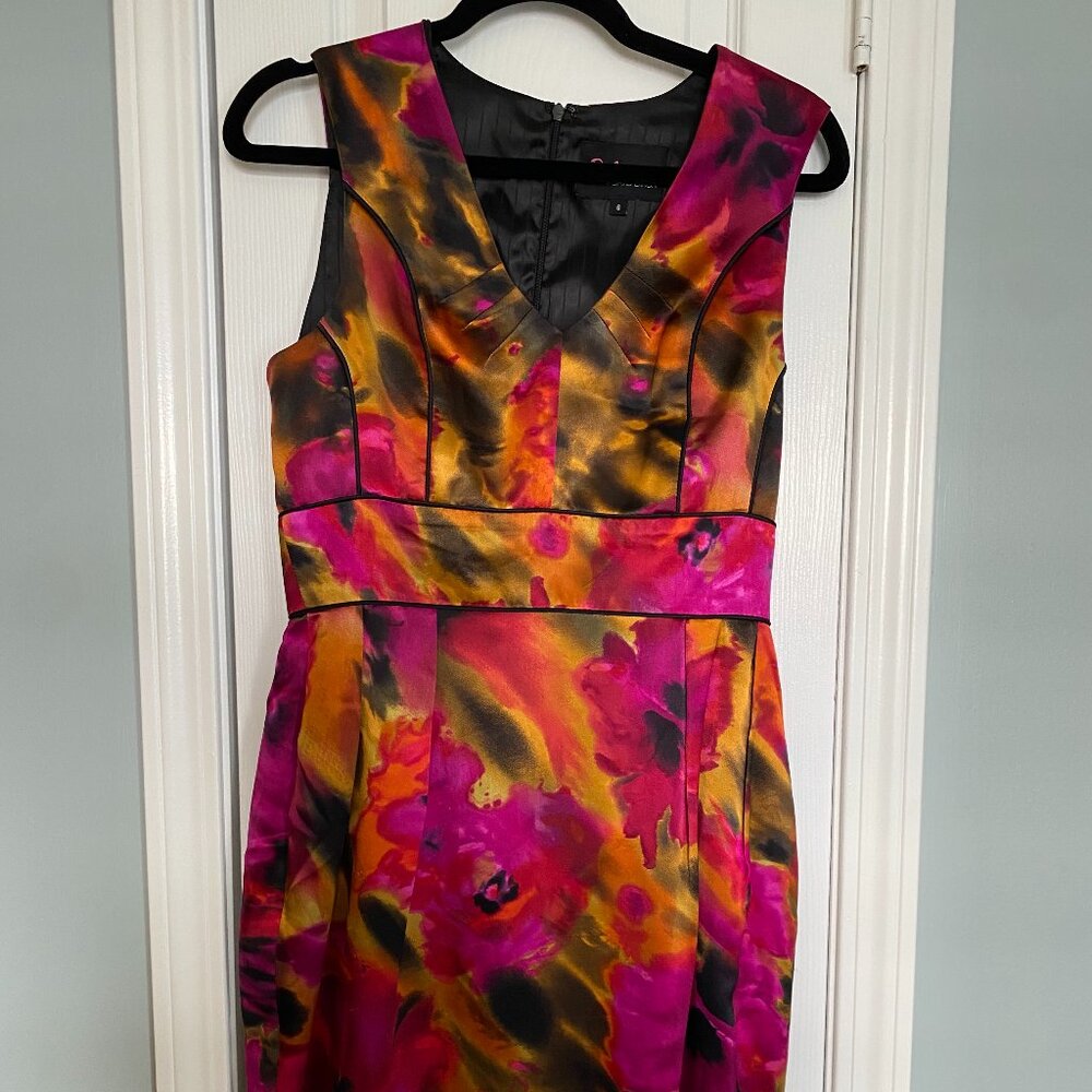 Barbie by David Dixon Silk Cocktail Dress – Size 6 – Made in Canada